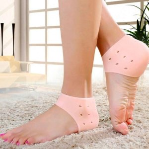 Silicon gel heel moisturizing socks foot care for men & women