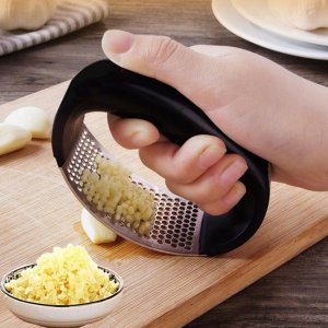 Stainless steel garlic presser multipurpose kitchen tool