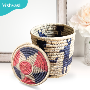 Handmade sabai grass decorative pot home & hotel decor