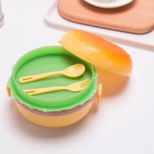 Burger buddy lunch box set the perfect mealtime companion for kids and elementary school students