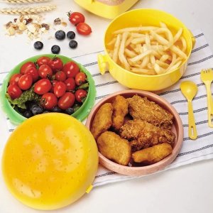 Burger buddy lunch box set the perfect mealtime companion for kids and elementary school students