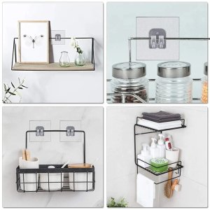 Introducing the mightyhold reusable wall hook your ultimate adhesive solution for a seamless waterproof and oil proof experience.