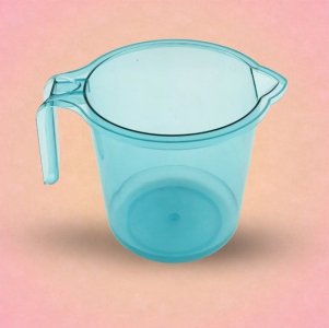 High quality plastic bathroom mug muga 1 pc