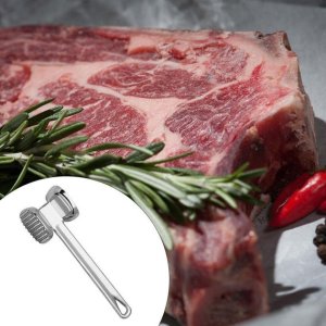 Double side beef steak mallet meat hammer tool high quality