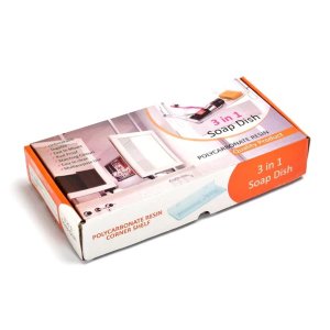 Glass Soap 3 in 1 Dish and designed to enhance your bathroom experience