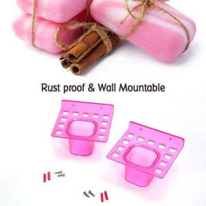 Innovative 2 in 1 Tumbler Dish & Toothbrush Holder and now available in a convenient 2 piece pack