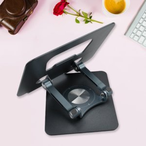 Rotating Tablet Stand 360° Adjustable Height Rotation Bracket