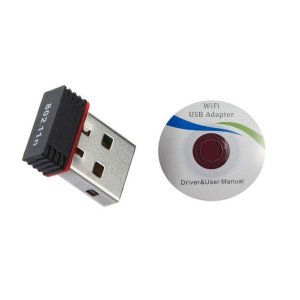 Wireless Mini Wi Fi Receiver for Computer & Laptop