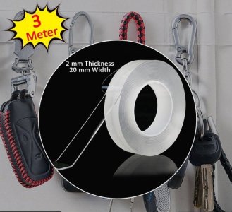 Nano Adhesive Tape 3m Size 20mm Width 2mm Thickness