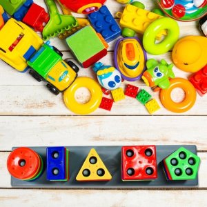 Geometric Brick Educational Learning Toys for Preschool Kids