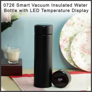 Water Bottle featuring LED Temperature Display Stay Hydrated in Style Smart Vacuum  Insulated