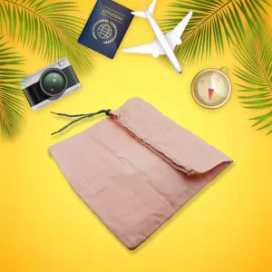 Travel Storage Bag Set Waterproof Nylon Drawstring Pouch for Men and Women Folding Clothes and Luggage Organization 4PCS