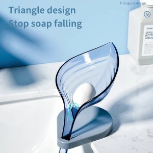 The Leaf Soap Box to the ultimate solution for keeping your soap clean and dry in the bathroom!