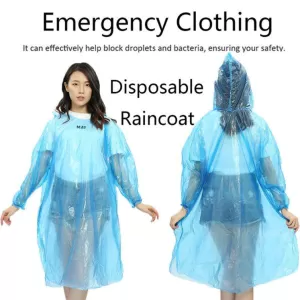 Disposable Raincoat  Convenient and Portable Easy to Carry