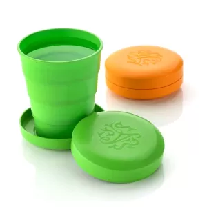 Travel Cup Unbreakable Magic Cup with Folding Design for On the Go Use
