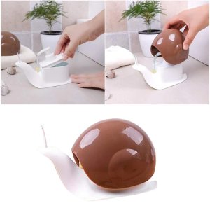 The Portable Snail-shaped Liquid Soap Dispenser, the cutest and most convenient way to keep your hands clean on-the-go!