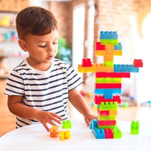 Kids House Construction Building Blocks Creative Play