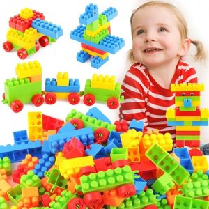 Kids House Construction Building Blocks Creative Play