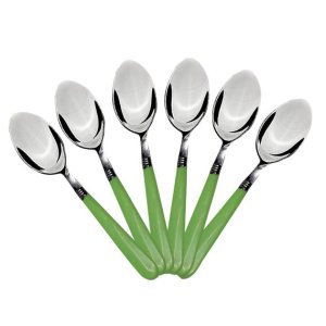 Comfortable Grip Stainless Steel Spoon Set 6 Pcs