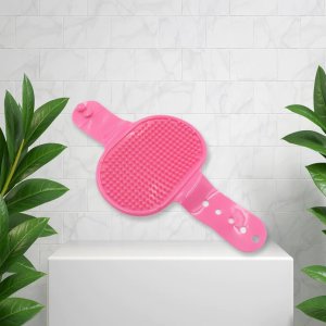 The Dog Bath Brush, a must-have grooming tool for your furry friend.
