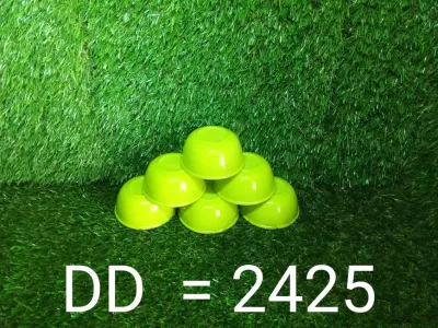 Set of 6 Small Unbreakable Plastic Bowls Safe for Microwave Use