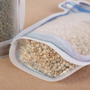 Mason Jar Zipper 1000ml Reusable Airtight Food Storage