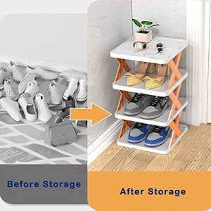 Introducing our space saver shoe organizer efficient storage solution for small spaces