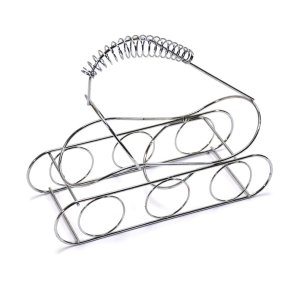 Steel Wine Bottle Rack Ideal for Parties and Weddings 25Cm