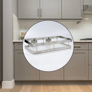 Kitchen Storage with Our Versatile 25cm Metal Space Saving Rack and Organizer Shelf Stand