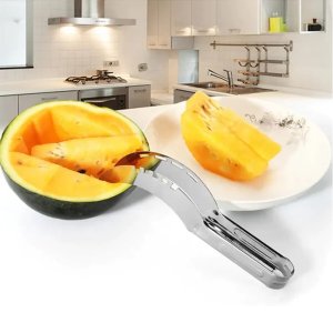 Stainless Steel Watermelon and Cantaloupe Slicer Knife which is a must have tool for your kitchen