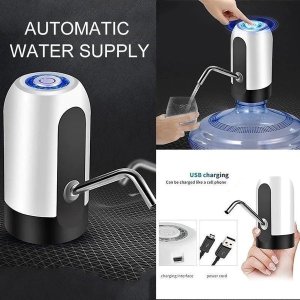 Portable Automatic Drink Cooler with USB Charging Port Pump Dispenser