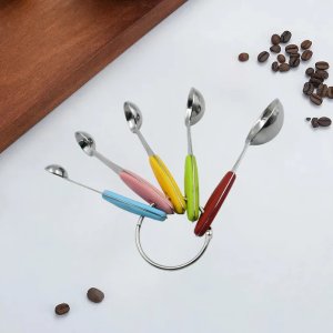 Premium Baking Measuring Spoons and Measuring Cups 5 pcs set which is designed to take your baking game to the next level