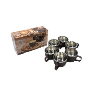 6 pcs set of Insulated Tea and Coffee and also Milk Mugs which is the perfect combination of style and durability