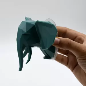 Rhino Elephant Deer Animal Head Wall Decor Animal Shaped Adhesive Hooks Wall Hooks Sticky Hangers Nail