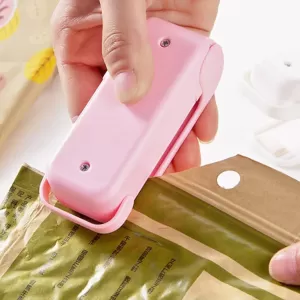 Mini Sealing Machine Portable Plastic Bag Sealer Super Seal Pack Handheld Heat Tool 1PC