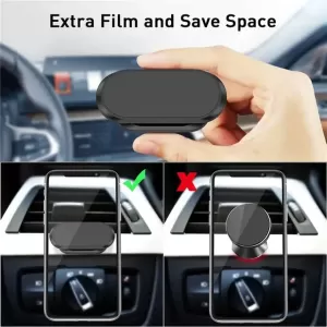 Rotation Magnetic Car Mount Holder Universal 360 for Smartphones Strong Magnetic Grip for Dashboard Desk Office Home and Kitchen Use 1 Piece
