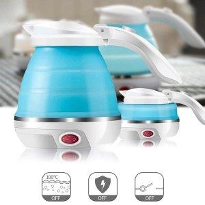 Electric water silicone foldable kettle