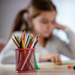 Metal Mesh Pen Holder for Office Desk Stylish Pencil Stationery Holder and Desk Organizer Stand with Storage Compartment 1 Piece