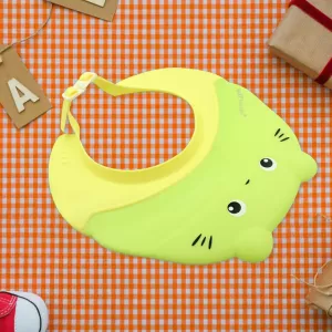 Silicone Baby Shower Cap Bathing Hat with Soft Stretchy Safety for Kids Baby Shower Protection Cap for Eyes and Ears