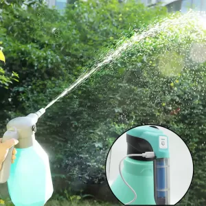 3L Electric Spray Bottle Garden Sprayer  Rechargeable Battery Powered for Automatic Watering and Fertilizing 1 Piece 3L