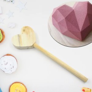 Heart Shaped Wooden Hammer for Pinata Cakes