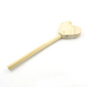 Heart Shaped Wooden Hammer for Pinata Cakes