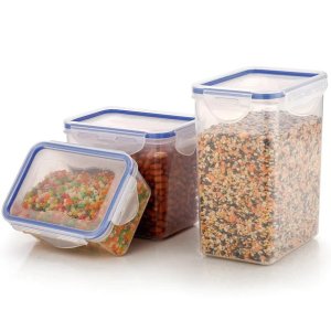 Plastic Food Storage Container set of 3 pc