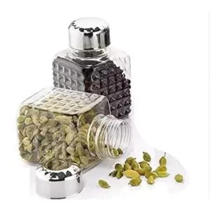 Spice Rack of Sleek Square Container and 24 Small Compartments