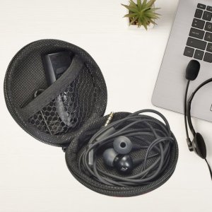 Cute Round Earphone Case Organizer Perfect Return Gift