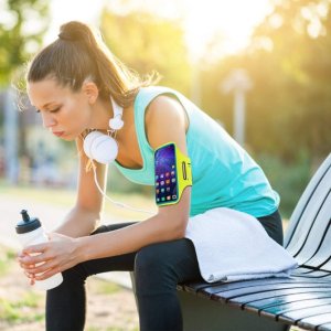 Sports Wrist Bag Running Armband Phone Arm Pouch Case