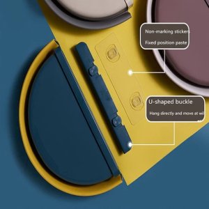 Hang & Tidy Trash Bin with adhesive hook