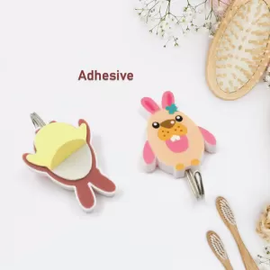 Strong Adhesive Hook Wall Hooks High Quality Premium Hook for Home Office & Multiuse Hook 1 PKT