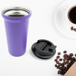Dual Skinned Vacuum Insulated Coffee Cup of 450ml