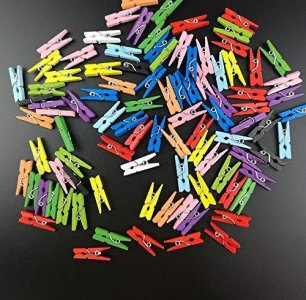 Wooden clips pack of 50